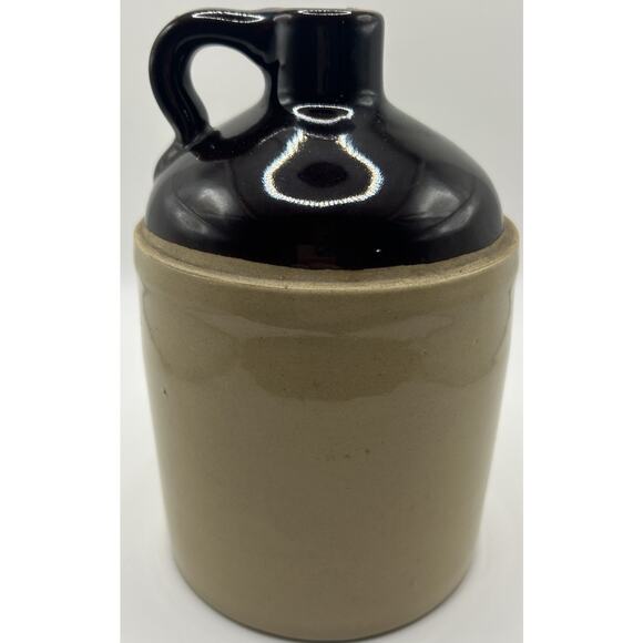 Vintage 1913 Mercer Raceabout Brown Whiskey Jug Decor Motor Museum Pottery - Picture 4 of 6